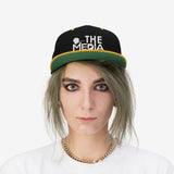 The Media is Lying Unisex Flat Bill Hat