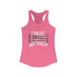 I Raise Lions Women's Ideal Racerback Tank