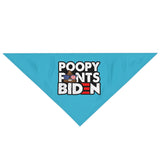 Poopy Pants Biden Pet Bandana