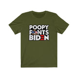 Poopy Pants Biden Unisex Jersey Tee