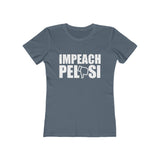 Impeach Pelosi Women's The Boyfriend Tee
