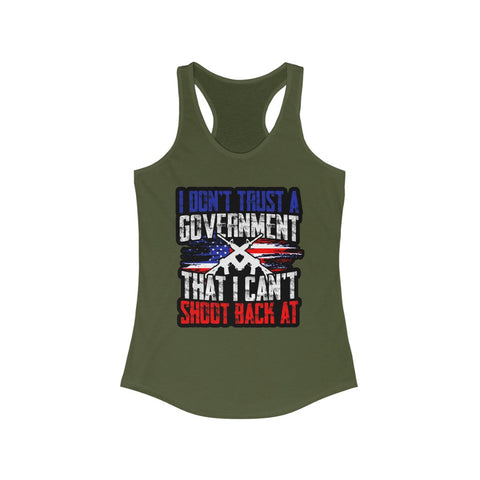 Shoot Back Women's Racerback Tank