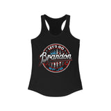 Let's Go Brandon (2) Women's Racerback Tank