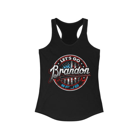Let's Go Brandon (2) Women's Racerback Tank