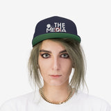 The Media is Lying Unisex Flat Bill Hat