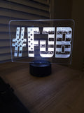#FJB Custom Engraved LED Desk Light
