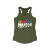 Let's Go Brandon! Women's Racerback Tank