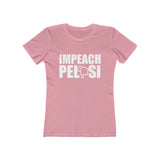 Impeach Pelosi Women's The Boyfriend Tee