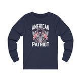 American Patriot Jersey Long Sleeve Tee