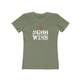 God Wins! Women's The Boyfriend Tee