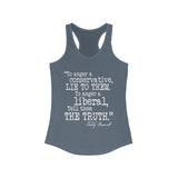 Teddy Roosevelt Knew...Women's Racerback Tank