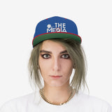 The Media is Lying Unisex Flat Bill Hat