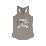 I Raise Lions Women's Ideal Racerback Tank