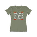 I Do Not Co-Parent Women's The Boyfriend Tee