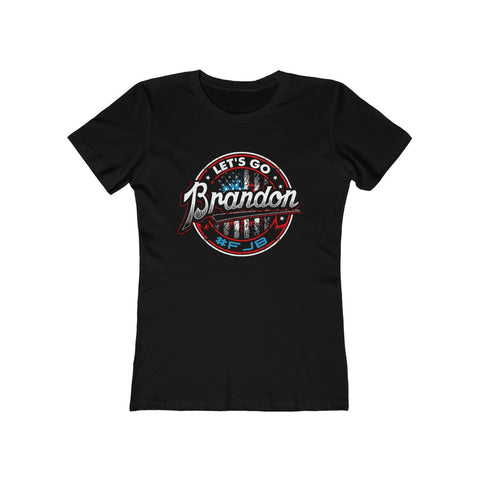 Let's Go Brandon (2) Women's The Boyfriend Tee