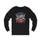 America First Jersey Long Sleeve Tee