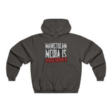 Mainstream Media Is Fake News NUBLEND® Hooded Sweatshirt