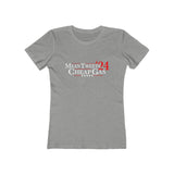 Mean Tweets and Cheap Gas Women's The Boyfriend Tee
