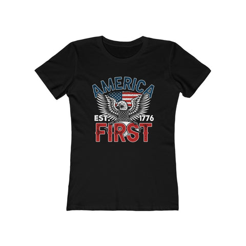 America First Women's The Boyfriend Tee