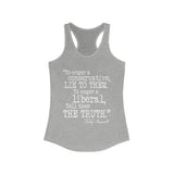 Teddy Roosevelt Knew...Women's Racerback Tank