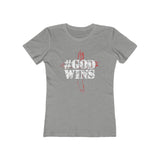 God Wins! Women's The Boyfriend Tee