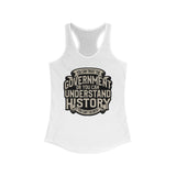 Understand History Women's Racerback Tank