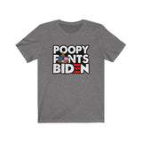 Poopy Pants Biden Unisex Jersey Tee