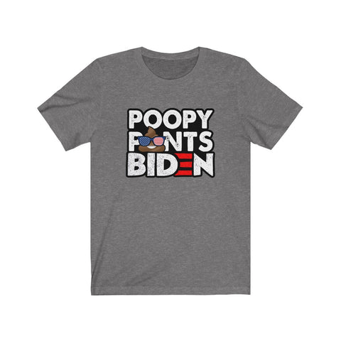 Poopy Pants Biden Unisex Jersey Tee