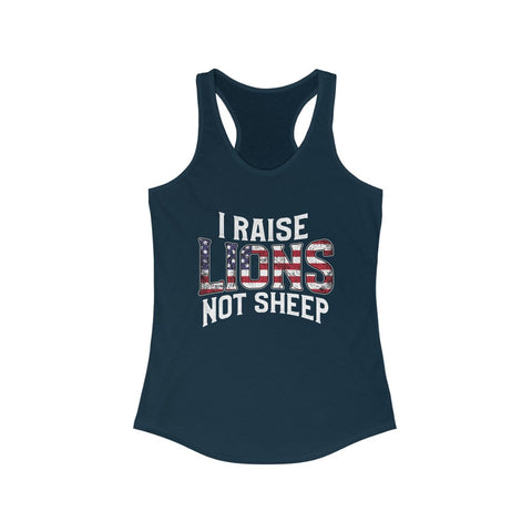 I Raise Lions Women's Ideal Racerback Tank