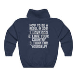 Rebel Hoodie Unisex Heavy Blend™ Hooded Sweatshirt