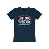 I Do Not Co-Parent Women's The Boyfriend Tee