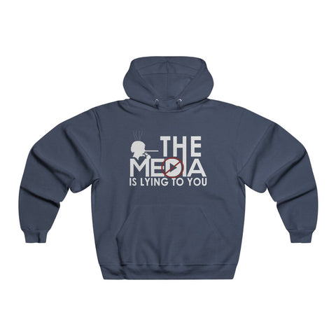 The Media is Lying Men's NUBLEND® Hoodie