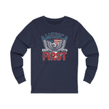 America First Jersey Long Sleeve Tee