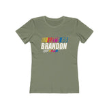 Let's Go Brandon! Women's The Boyfriend Tee