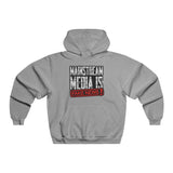 Mainstream Media Is Fake News NUBLEND® Hooded Sweatshirt