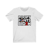 Poopy Pants Biden Unisex Jersey Tee