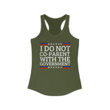 I Do Not Co-Parent Women's Racerback Tank