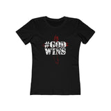 God Wins! Women's The Boyfriend Tee