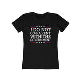 I Do Not Co-Parent Women's The Boyfriend Tee