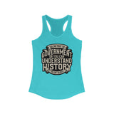 Understand History Women's Racerback Tank