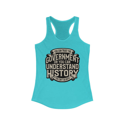 Understand History Women's Racerback Tank
