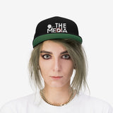 The Media is Lying Unisex Flat Bill Hat