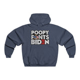Poopy Pants Biden NUBLEND® Hooded Sweatshirt