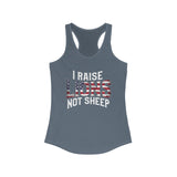 I Raise Lions Women's Ideal Racerback Tank
