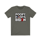 Poopy Pants Biden Unisex Jersey Tee