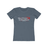 Mean Tweets and Cheap Gas Women's The Boyfriend Tee