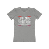 I Do Not Co-Parent Women's The Boyfriend Tee
