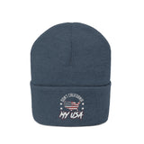 Don't California My USA Knit Beanie