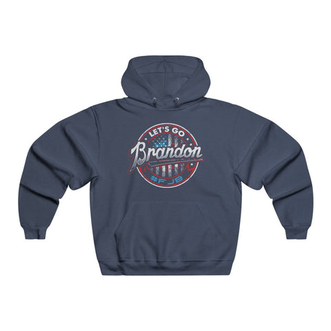 Let's Go Brandon (2) NUBLEND® Hooded Sweatshirt