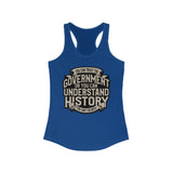 Understand History Women's Racerback Tank